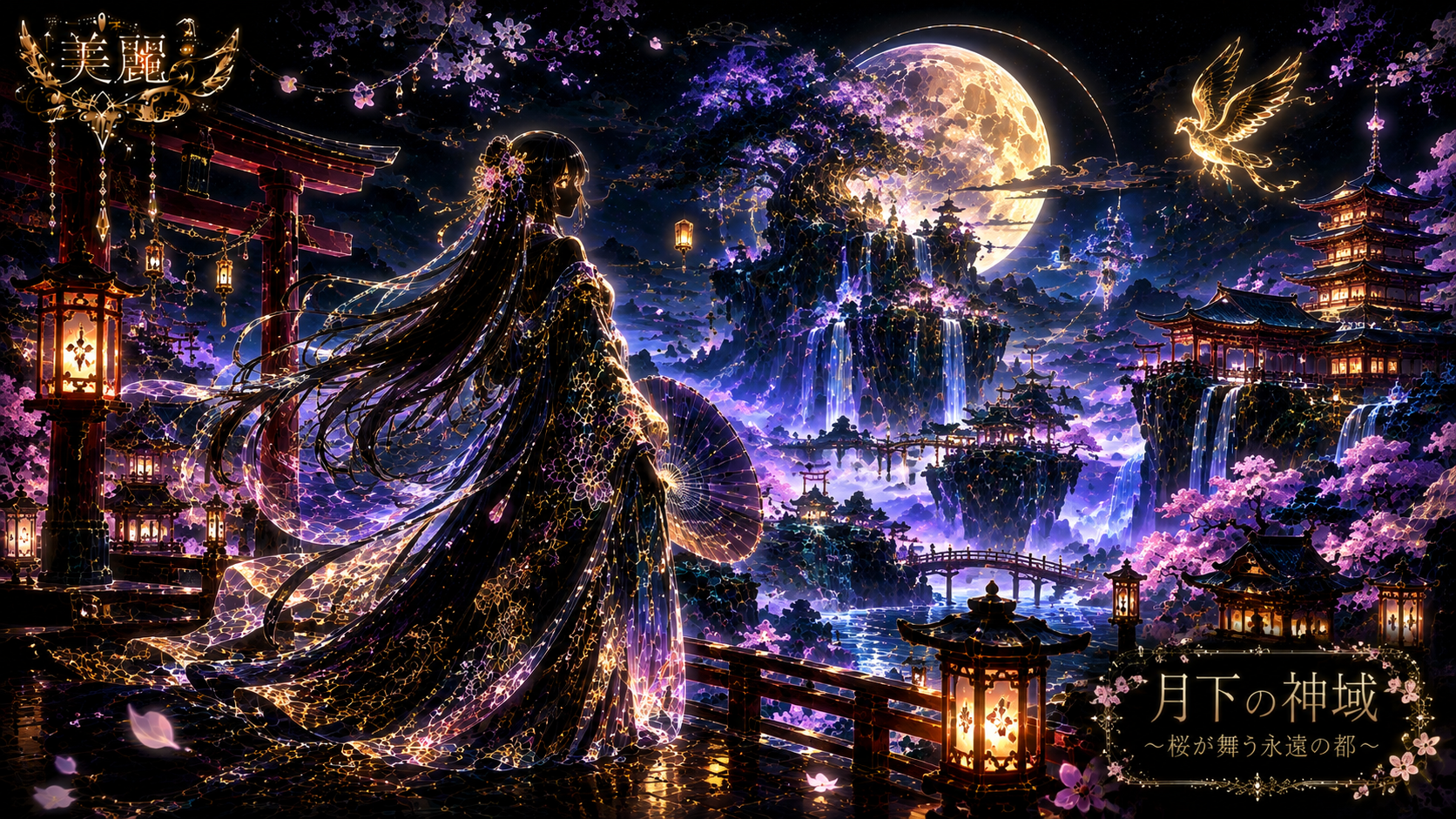 Beautiful Silhouette Art & Glowing Line Art / 美麗影絵・発光ラインアート