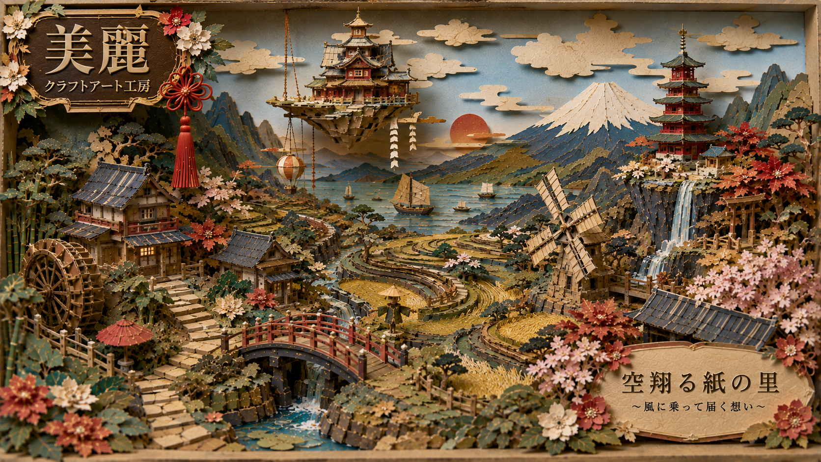 Exquisite Paper Craft / 美麗紙工芸